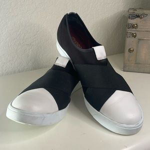 Munro‎ Anjela Perfect Fit Arch Support Slip On Walking Shoes Sneakers Size 8.5